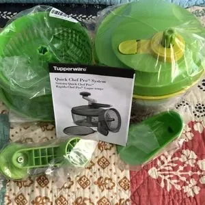 Quick Chef Tupperware : Achat occasion | Mixeurs Tupperware Vert Très bon état
